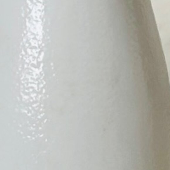 Vintage White Milk Glass Bud Vase 8.5 inches tall - Picture 6 of 6